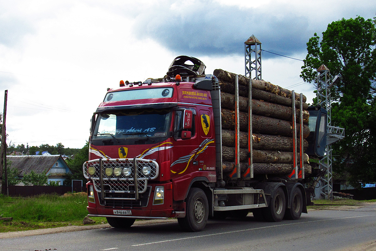 Ивановская область, № А 846 ВВ 37 — Volvo ('2002) FH16.660