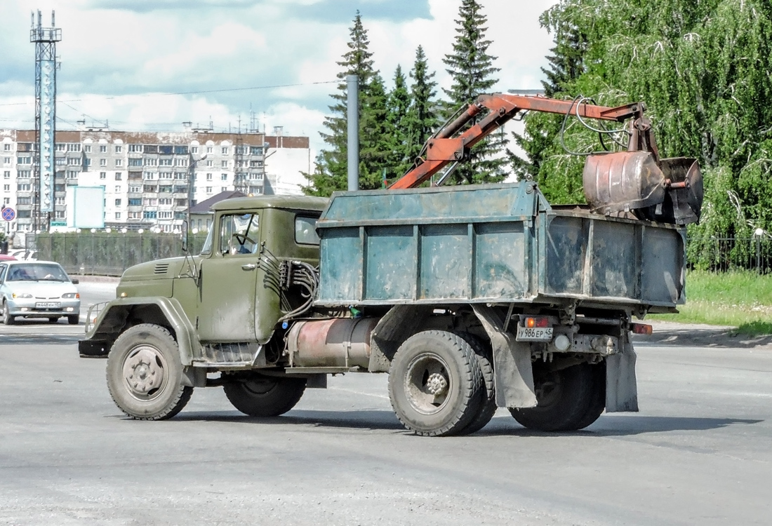 Курганская область, № У 986 ЕР 45 — ЗИЛ-130 (общая модель)