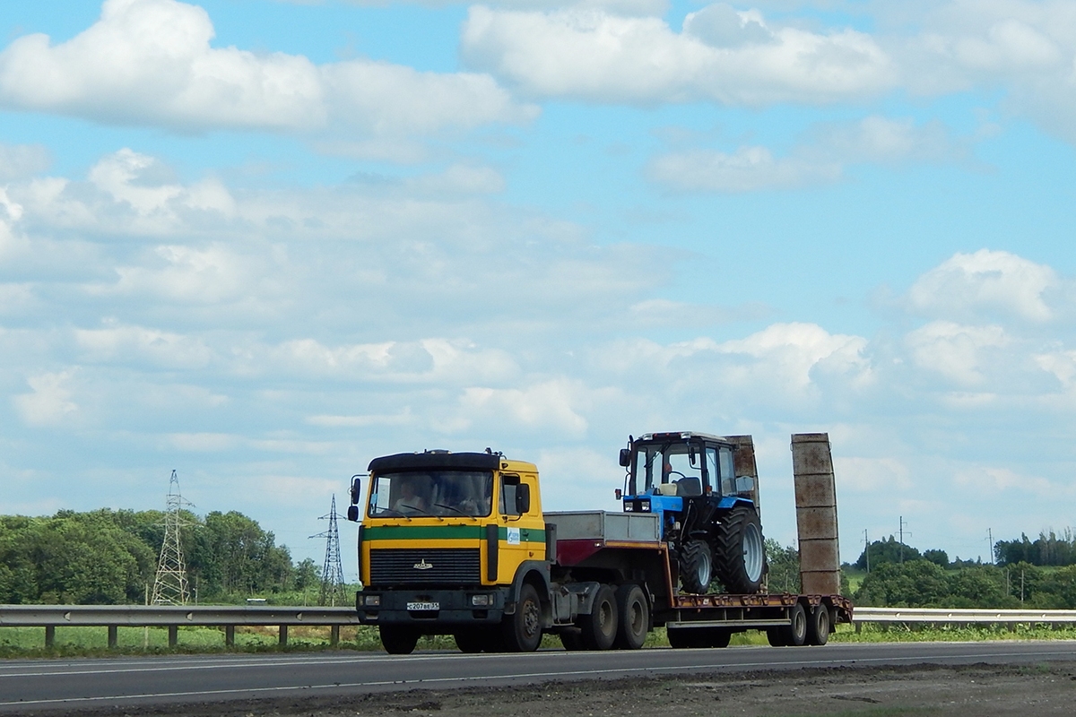 Белгородская область, № С 207 ВЕ 31 — МАЗ-6422 (общая модель)