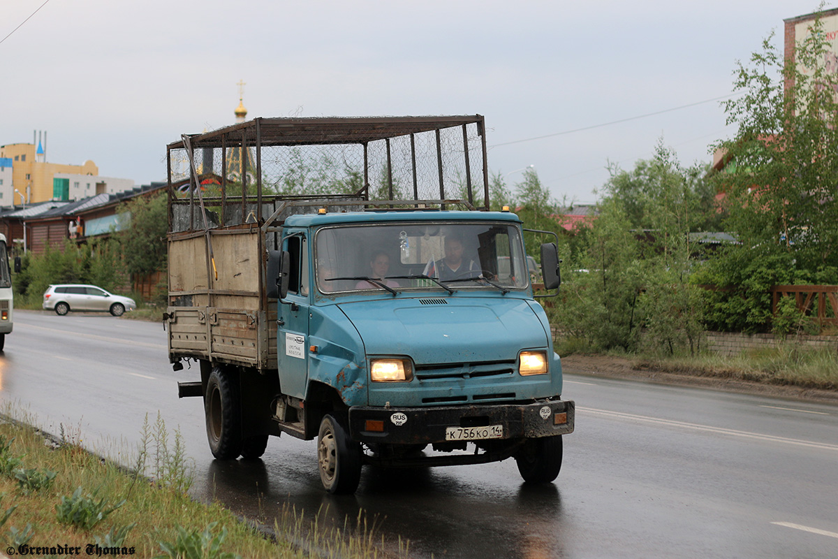 Саха (Якутия), № К 756 КО 14 — ЗИЛ-5301BE "Бычок"