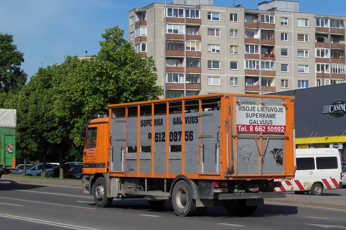 Литва, № GRG 968 — Mercedes-Benz Actros ('1997) 1831