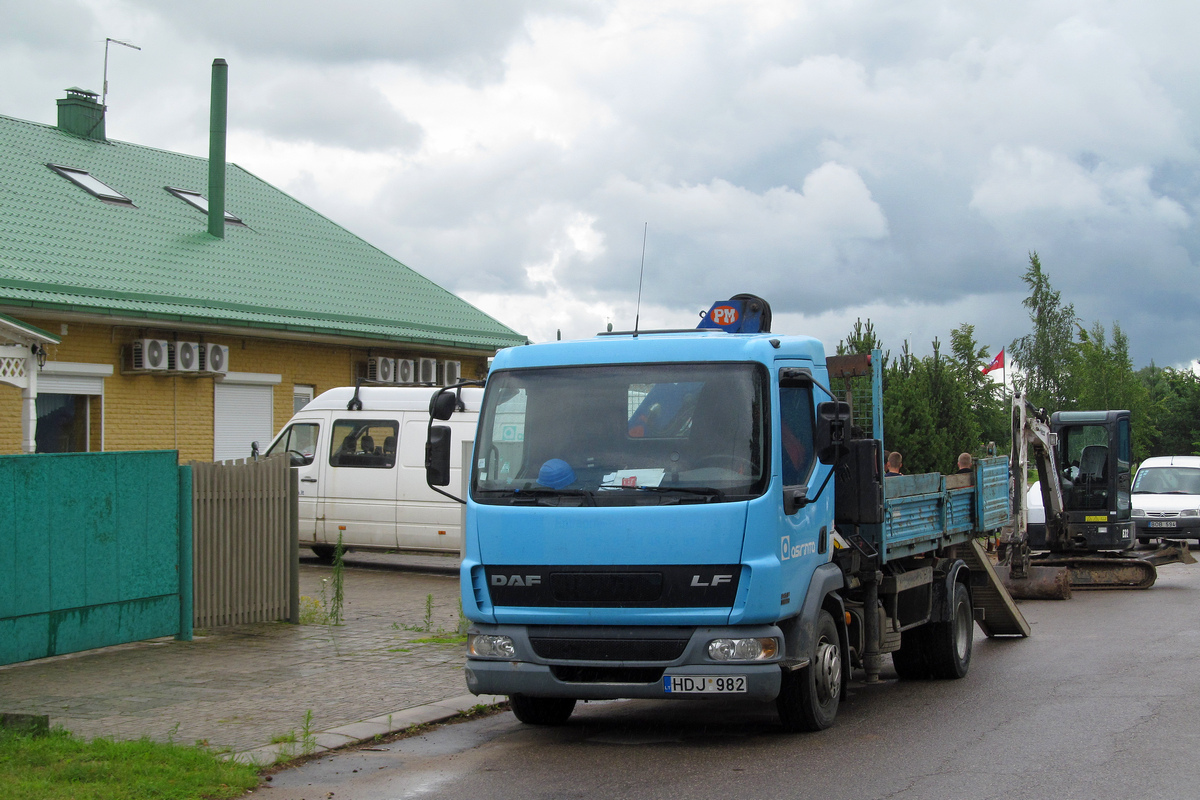 Литва, № HDJ 982 — DAF LF45 FA