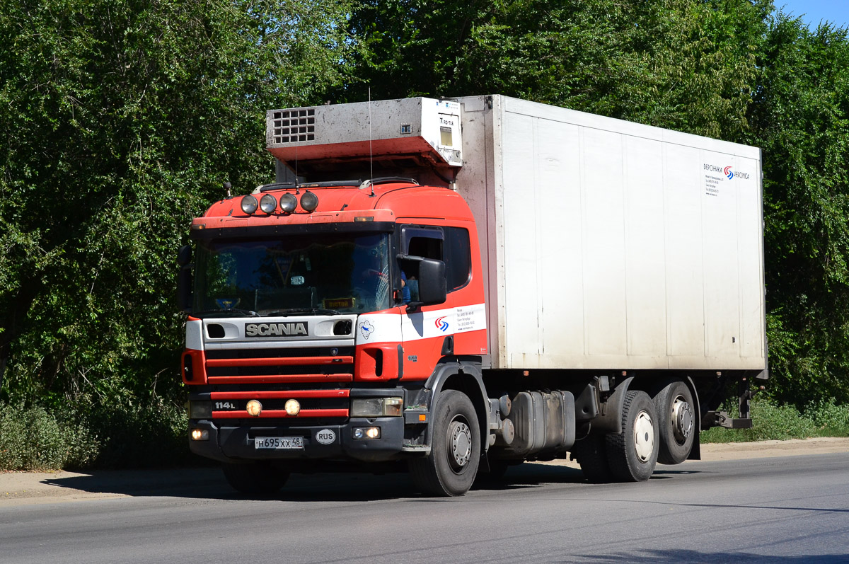 Липецкая область, № Н 695 ХХ 48 — Scania ('1996) P114L