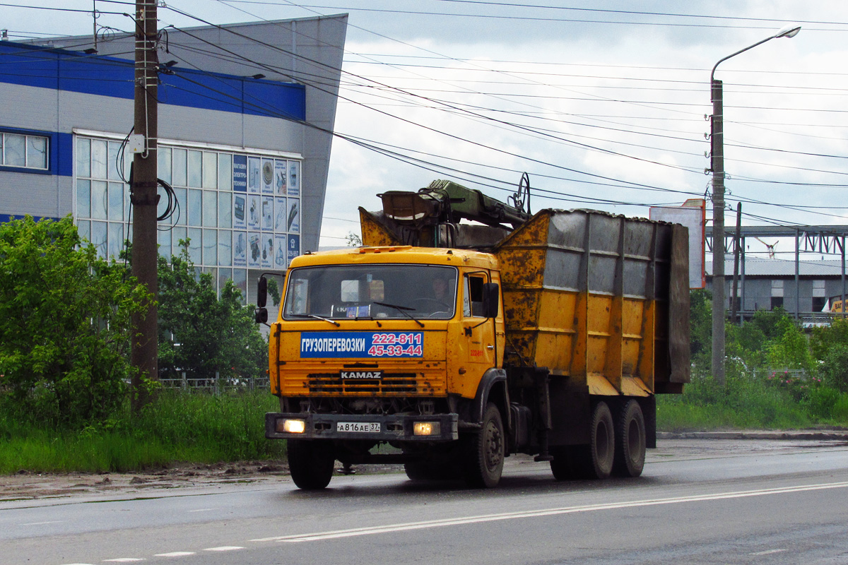 Ивановская область, № А 816 АЕ 37 — КамАЗ (общая модель)