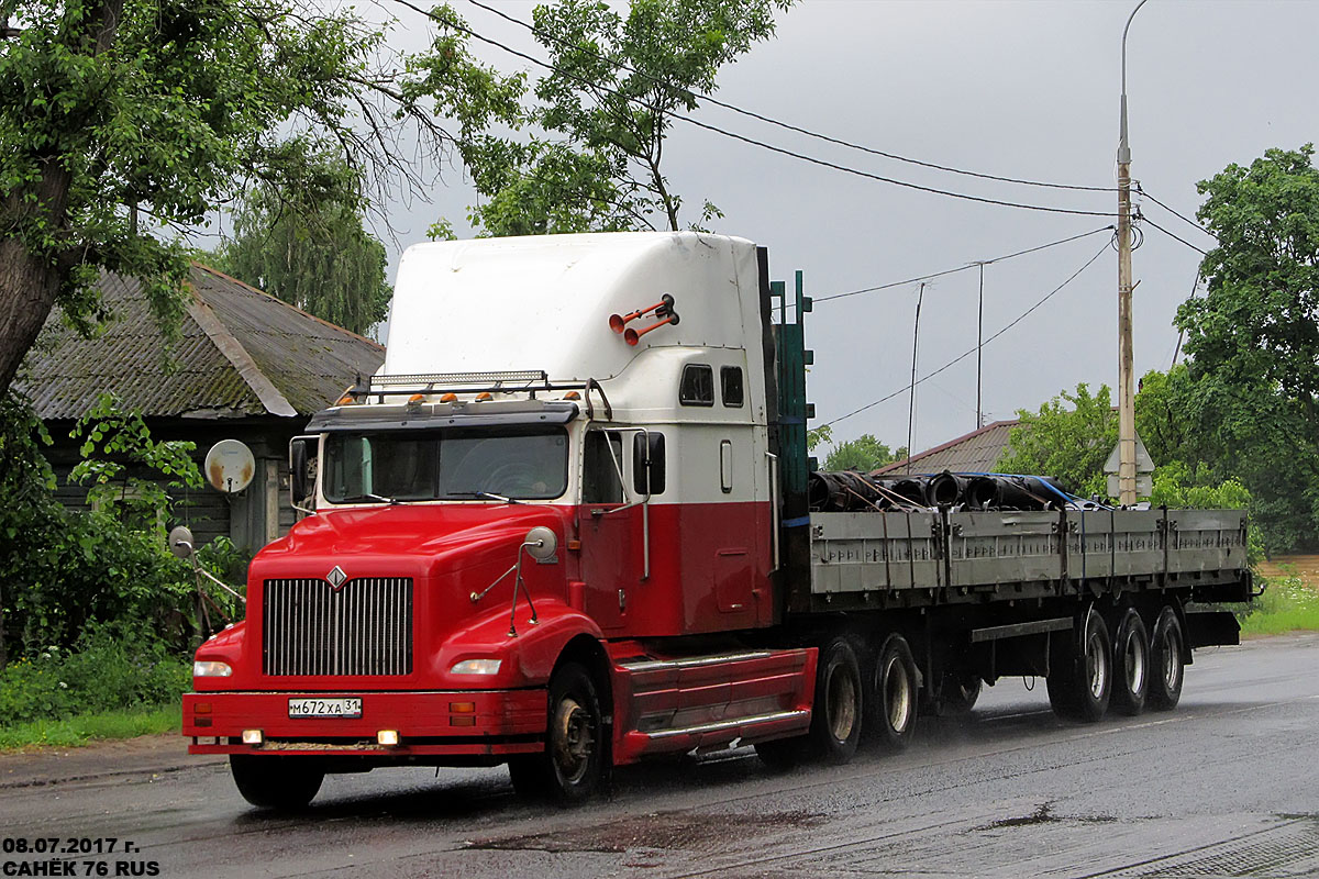 Белгородская область, № М 672 ХА 31 — International 9200