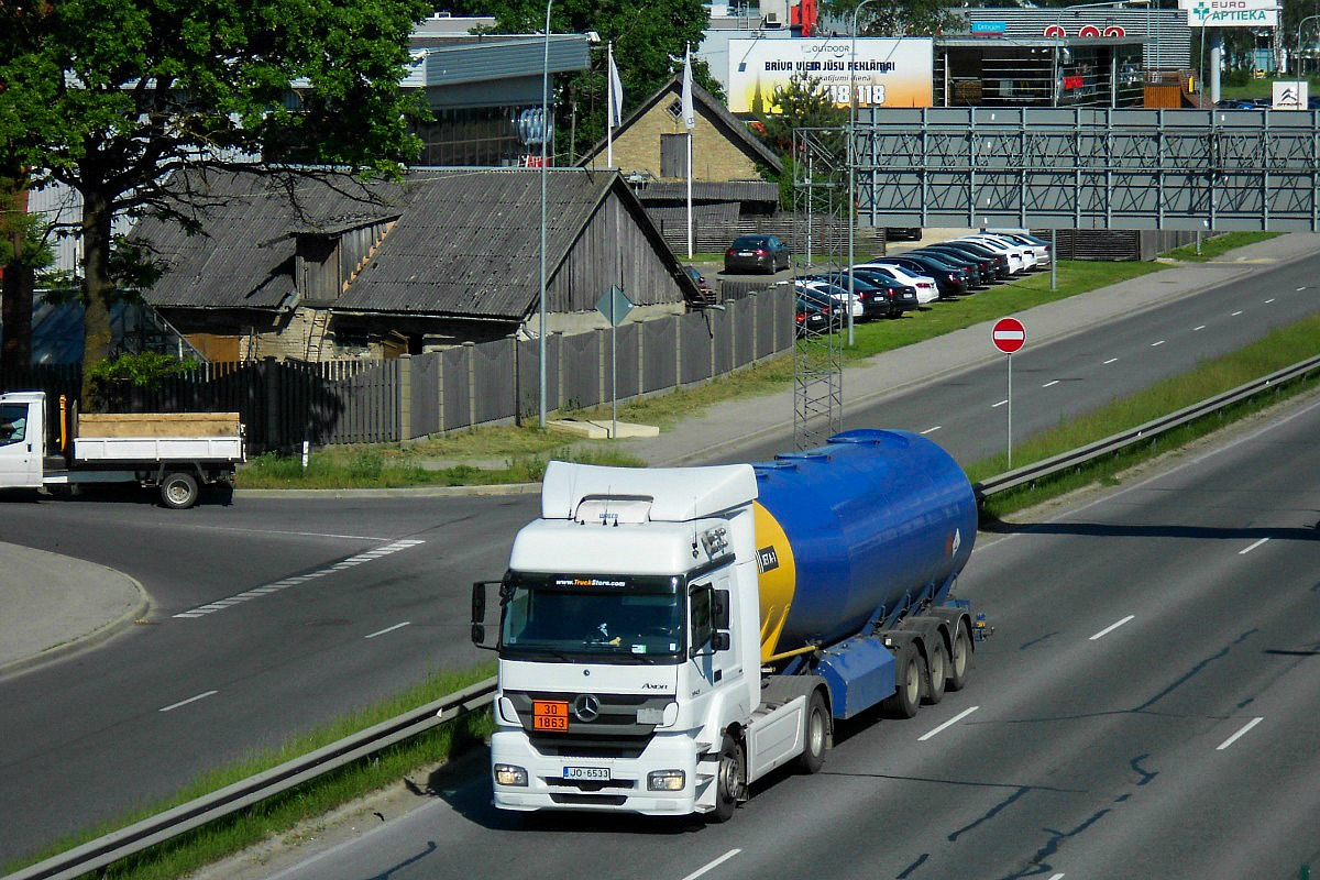 Латвия, № JO-6533 — Mercedes-Benz Axor 1843