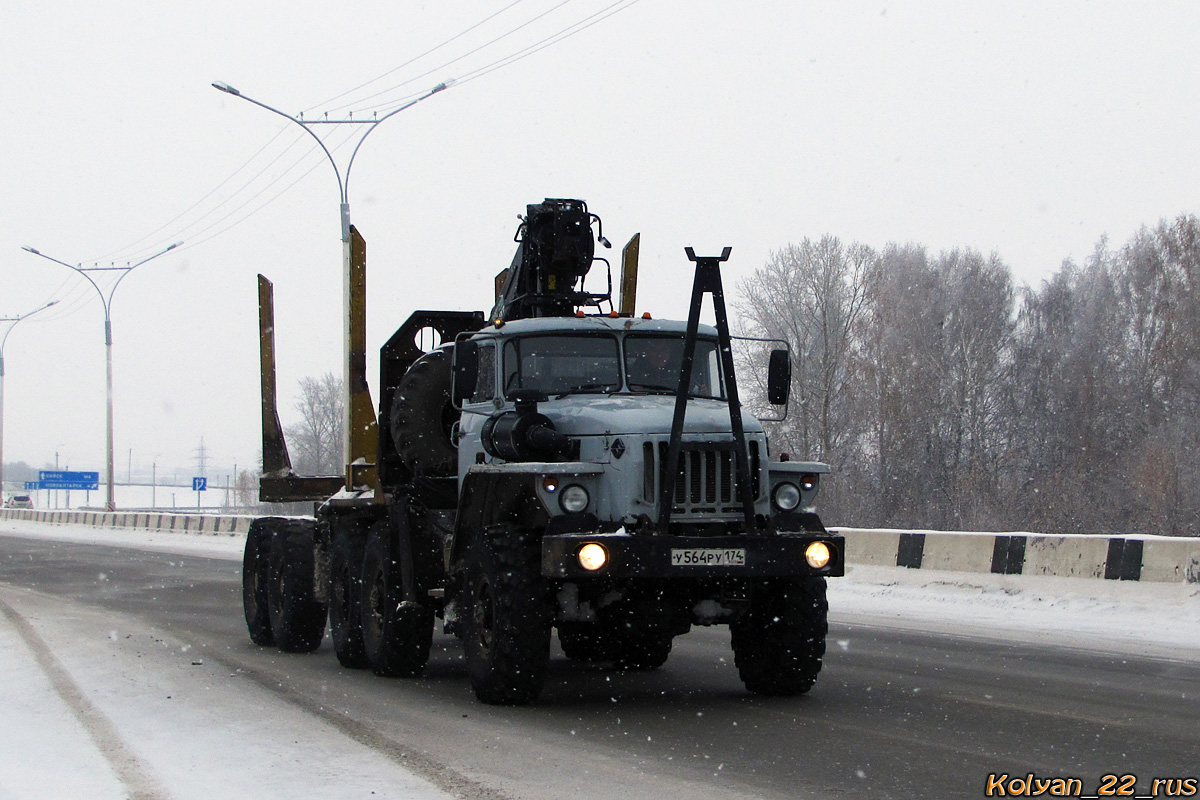 Алтайский край, № У 564 РУ 174 — Урал-4320-41