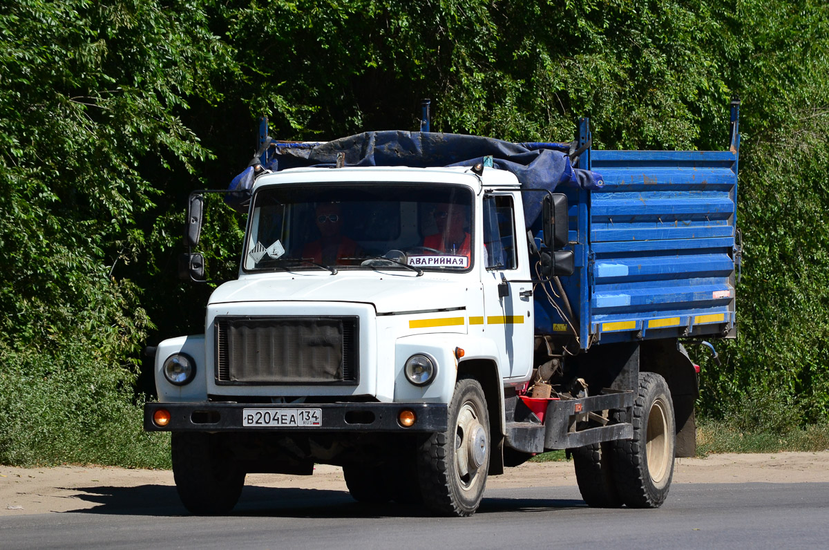 Волгоградская область, № В 204 ЕА 134 — ГАЗ-3309