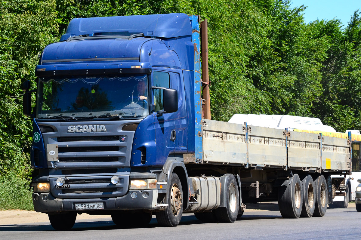 Волгоградская область, № С 581 МР 34 — Scania ('2004) R470