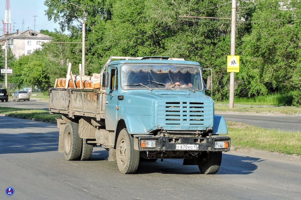 Курганская область, № Е 670 КО 45 — ЗИЛ-433100