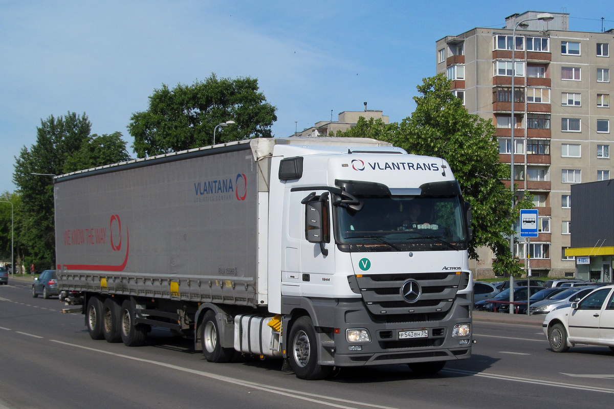 Калининградская область, № Р 543 ВН 39 — Mercedes-Benz Actros ('2009) 1844