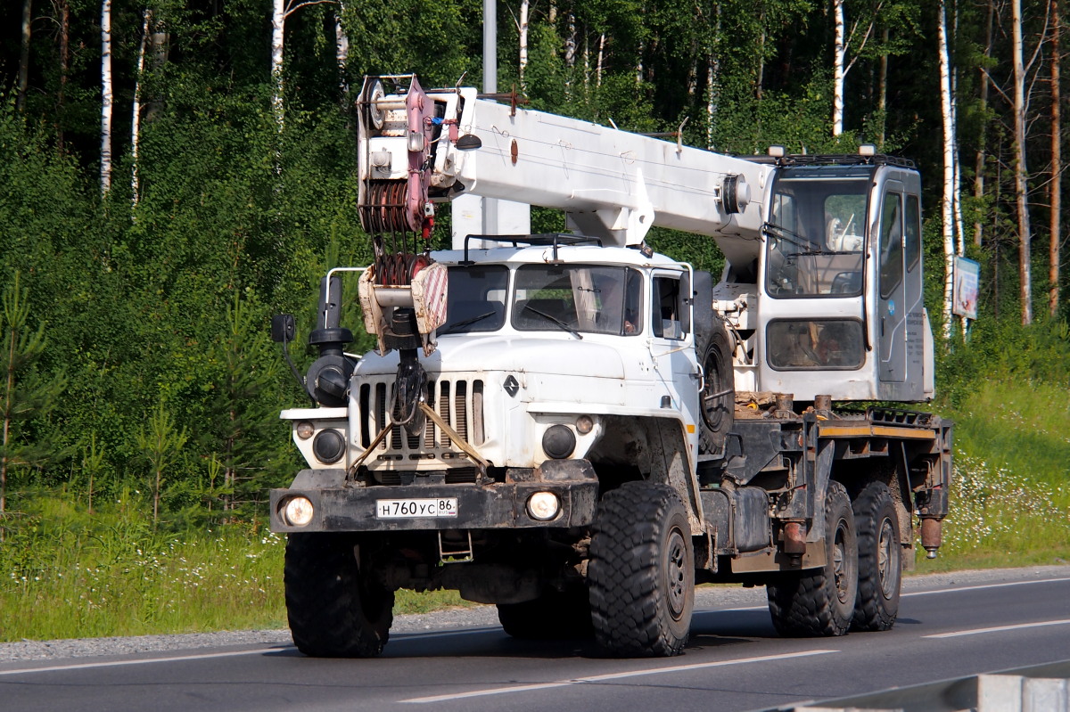 Ханты-Мансийский автоном.округ, № Н 760 УС 86 — Урал-4320-40