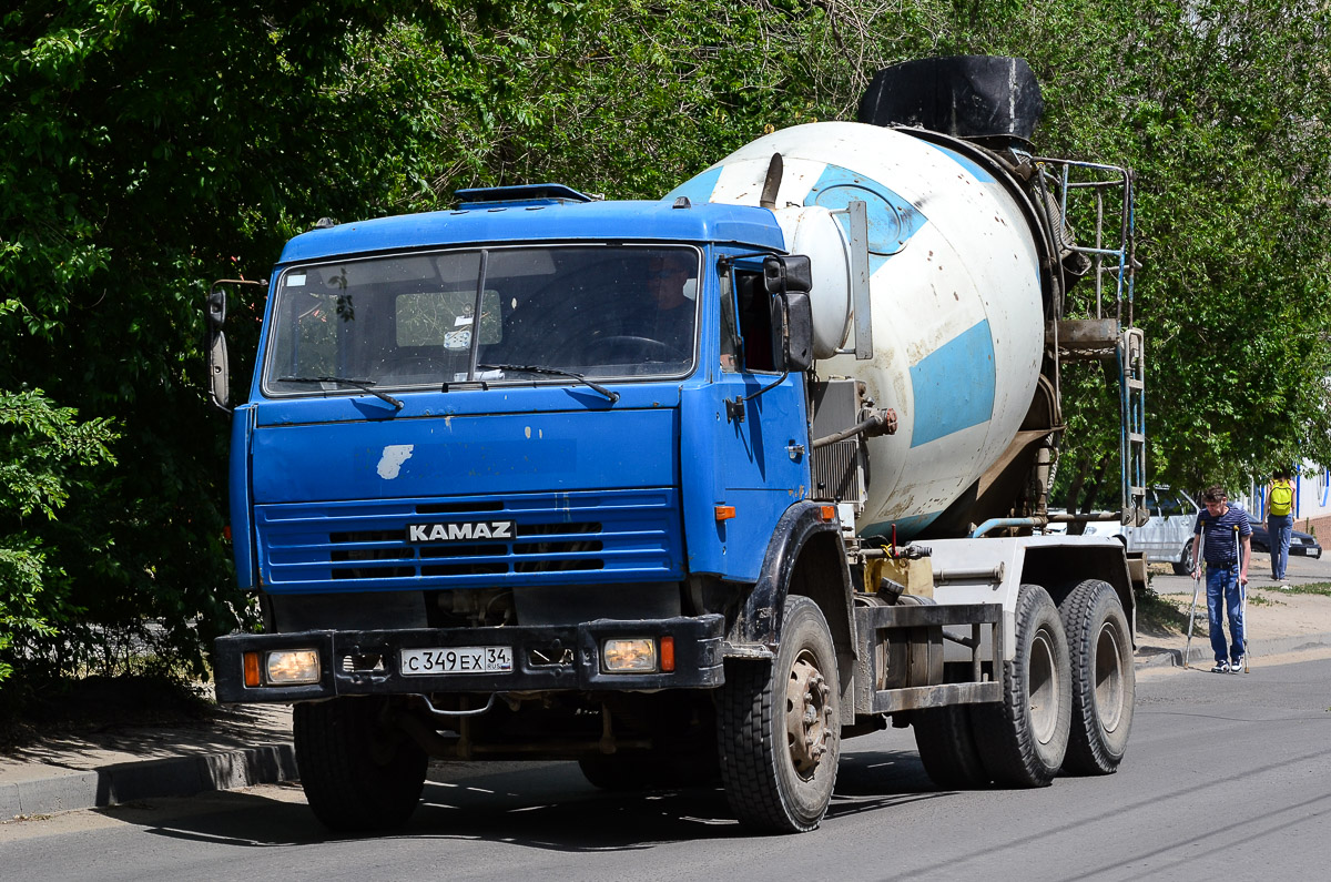 Волгоградская область, № С 349 ЕХ 34 — КамАЗ-53229-15 [53229R]