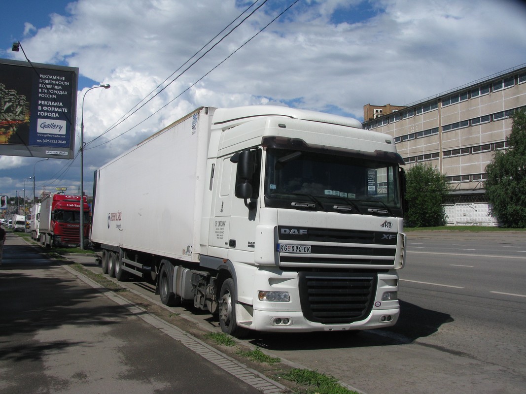 Сербия, № KG 090-CK — DAF XF105 FT