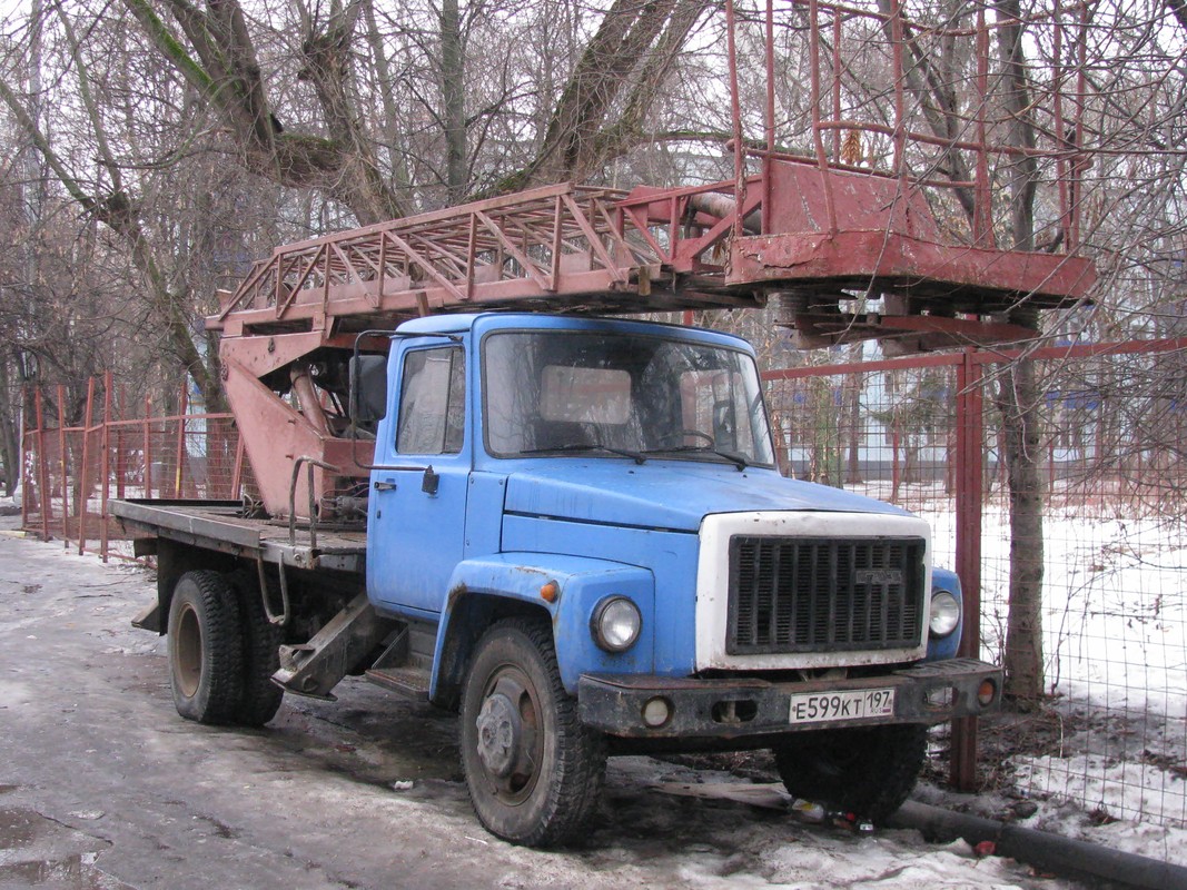 Москва, № Е 599 КТ 197 — ГАЗ-3307