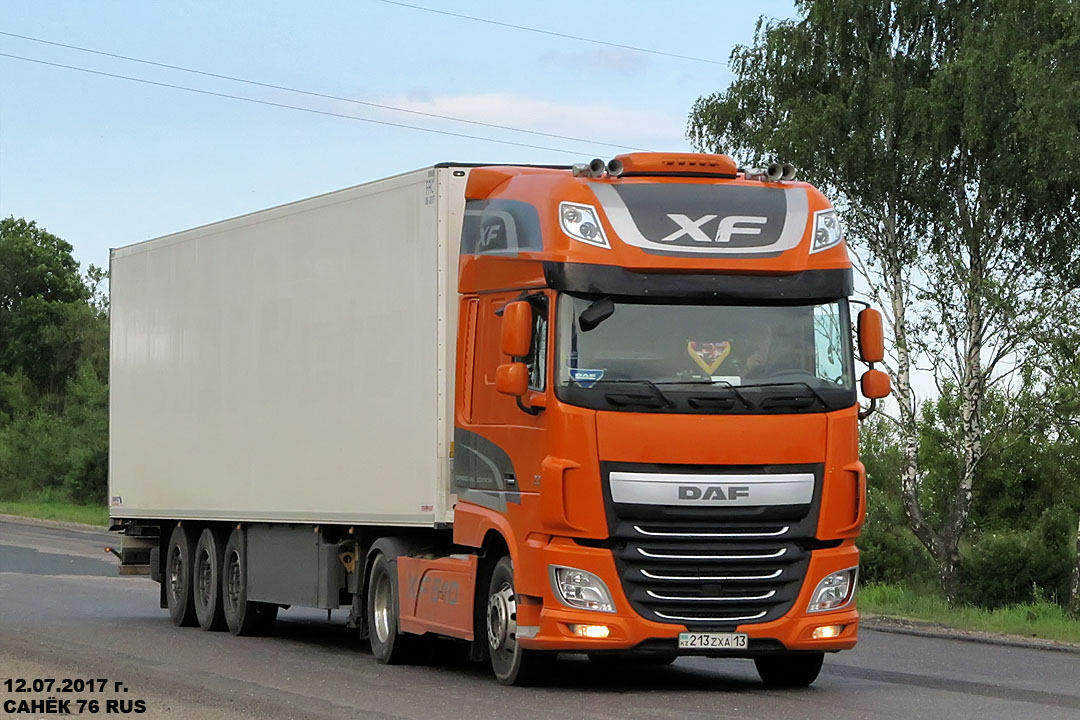 Туркестанская область, № 213 ZXA 13 — DAF XF Euro6 FT