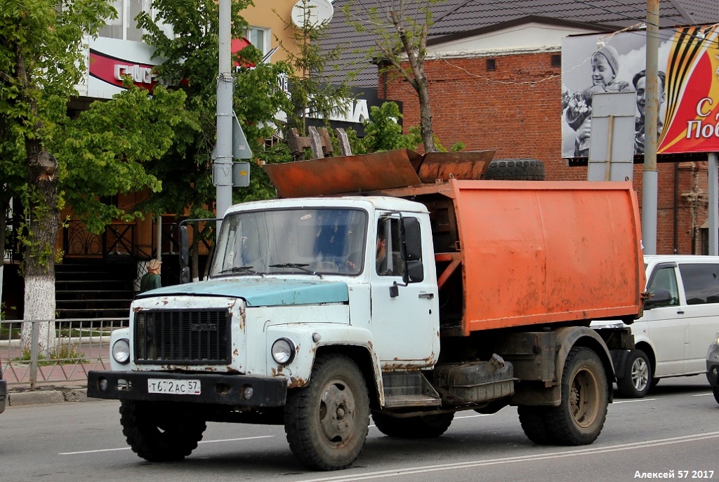 Орловская область, № Т 672 АС 57 — ГАЗ-3307