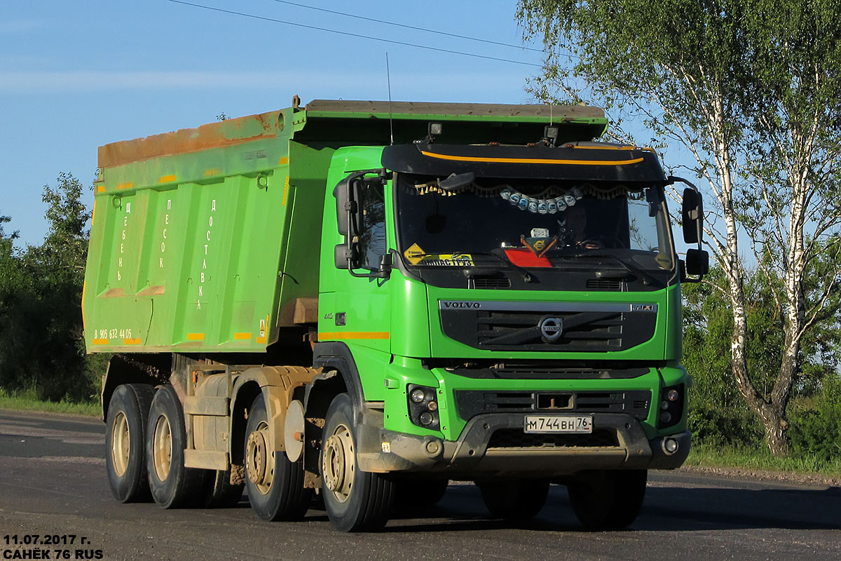 Ярославская область, № М 744 ВН 76 — Volvo ('2010) FMX.440 [X9P]