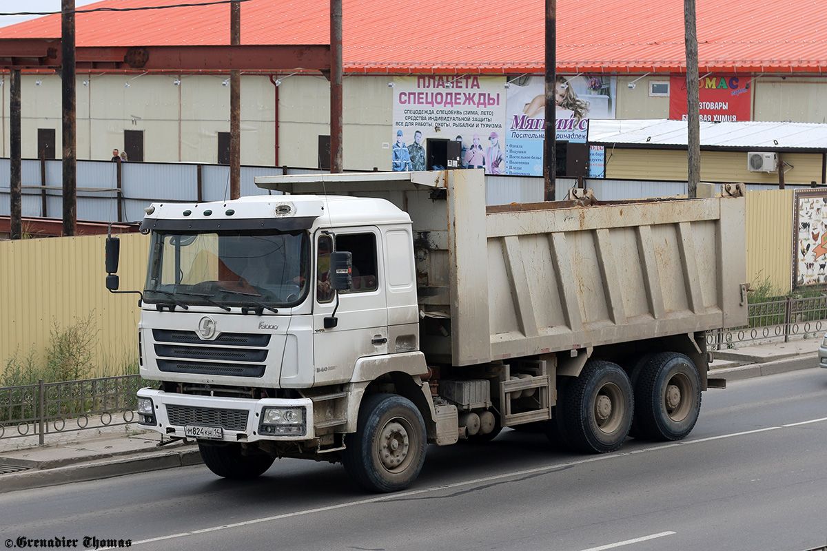 Саха (Якутия), № М 824 КН 14 — Shaanxi Shacman F3000 SX325x