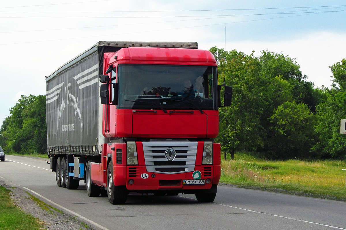 Сумская область, № ВМ 8541 ВВ — Renault Magnum E-Tech ('2001)