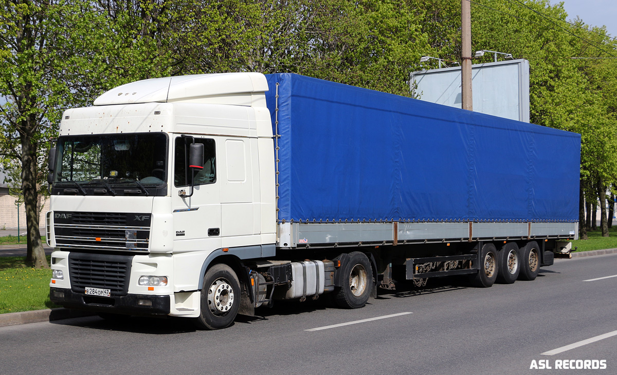 Ленинградская область, № В 284 ОР 47 — DAF XF95 FT