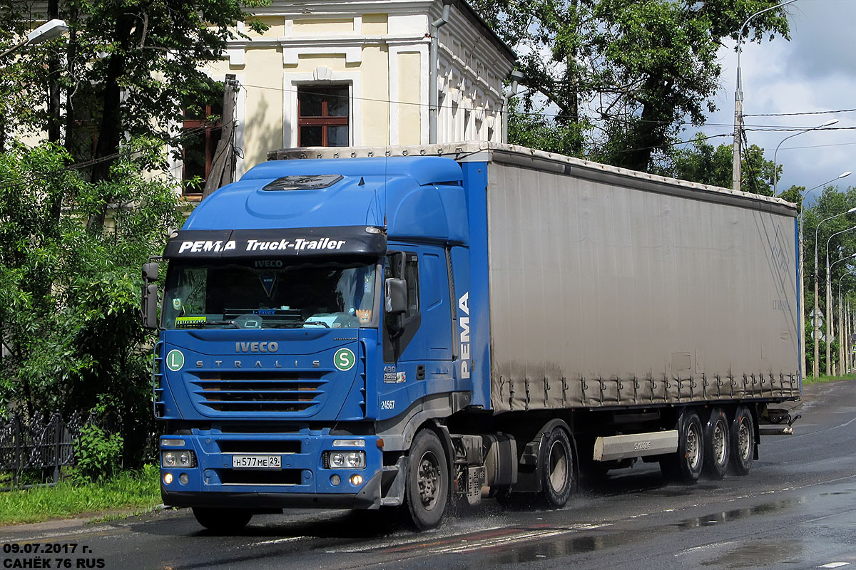 Архангельская область, № Н 577 МЕ 29 — IVECO Stralis ('2002) 430