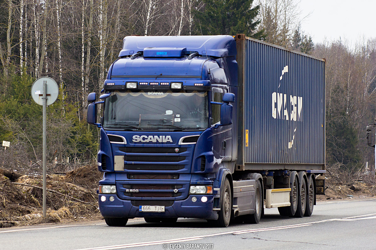 Эстония, № 666 TJL — Scania ('2009) R500