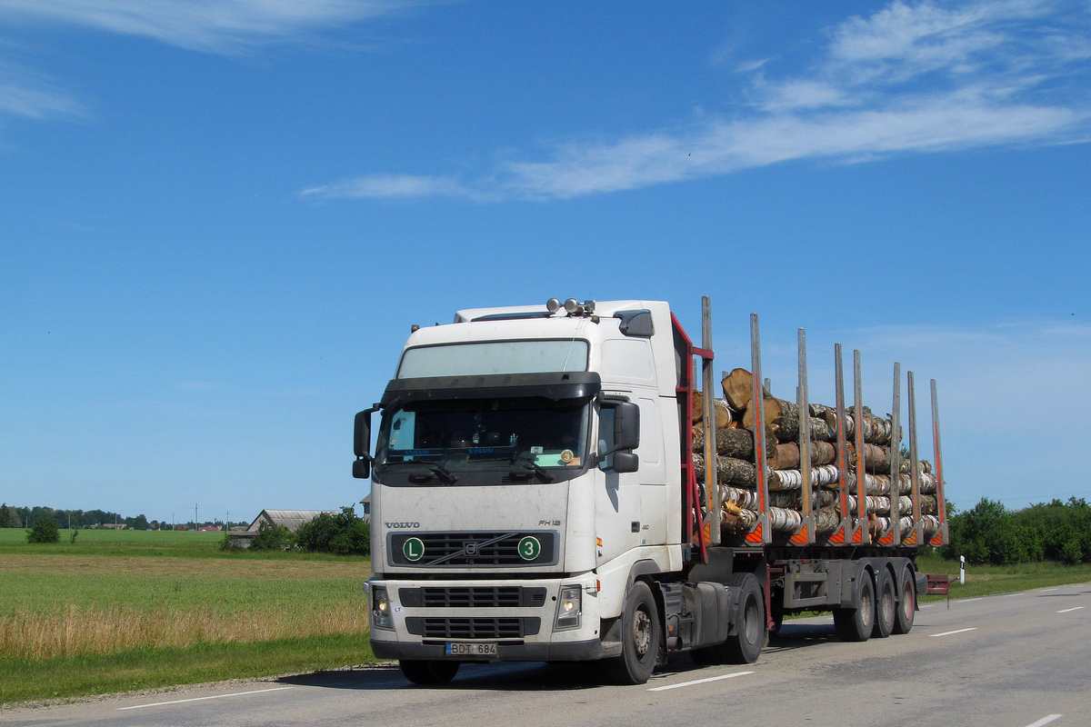 Литва, № BDT 684 — Volvo ('2002) FH12.460