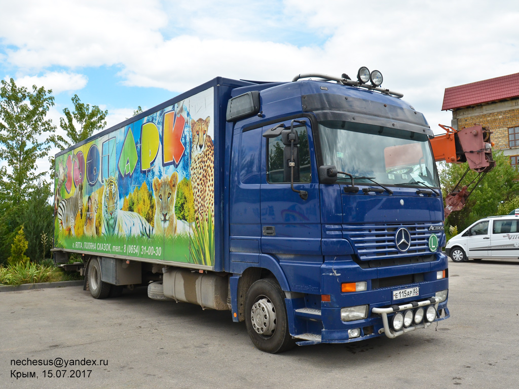 Крым, № Е 115 АР 82 — Mercedes-Benz Actros ('1997) 1840