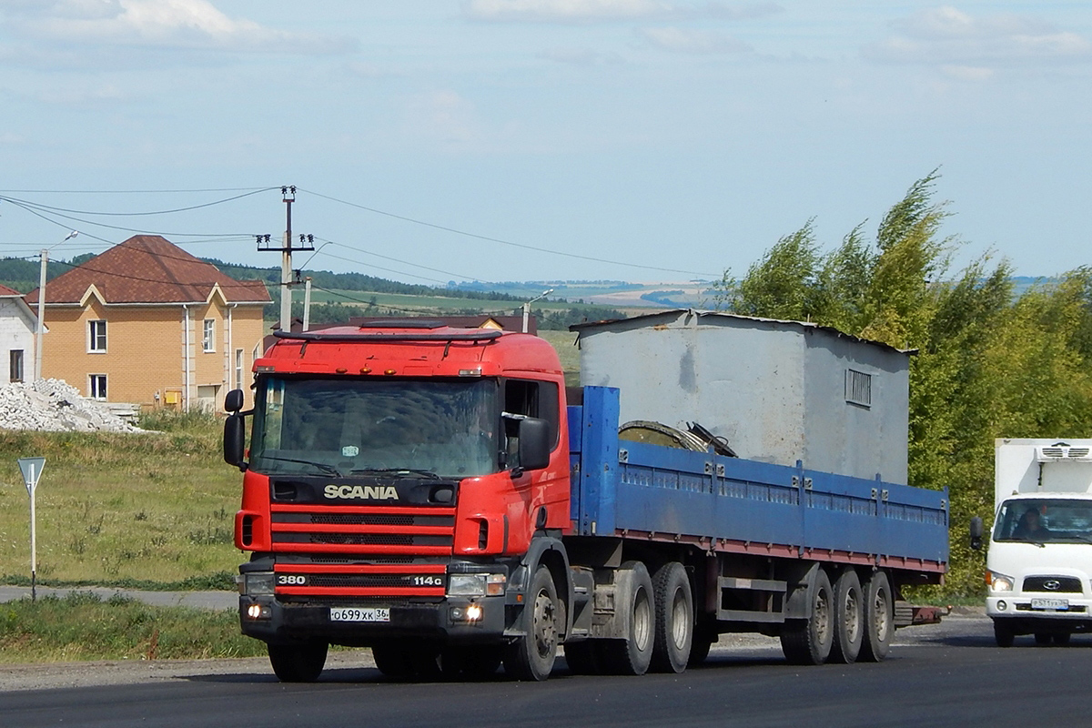 Воронежская область, № О 699 ХК 36 — Scania ('1996) P114G