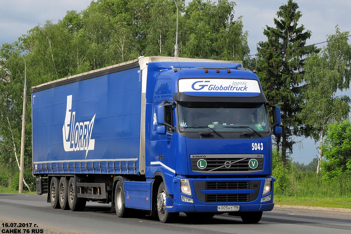 Свердловская область, № 5043 — Volvo ('2008) FH.420