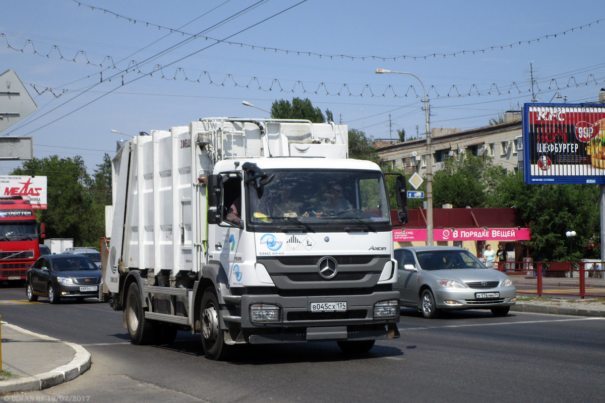 Волгоградская область, № В 045 СХ 134 — Mercedes-Benz Axor 1826 [Z9M]