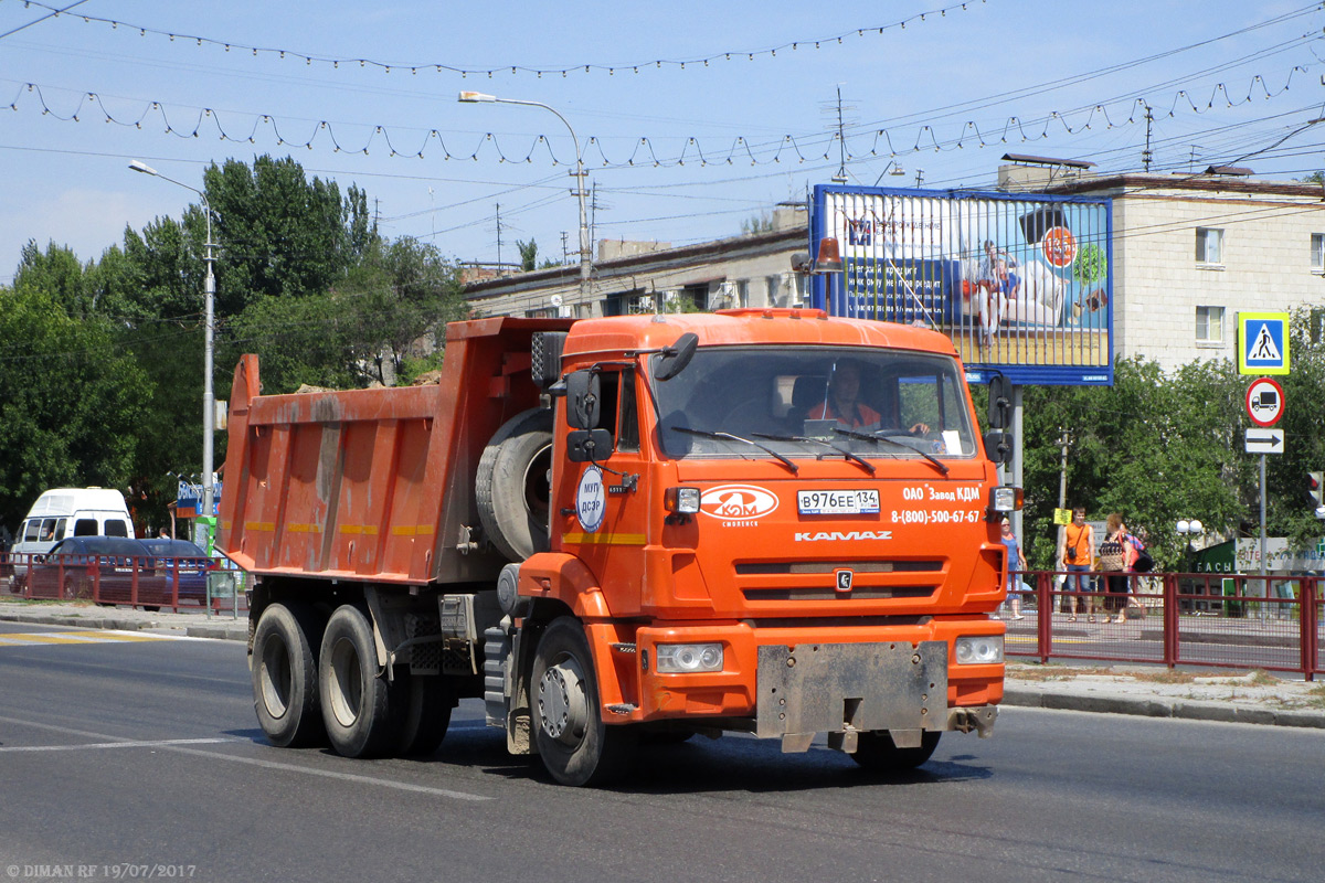 Волгоградская область, № В 976 ЕЕ 134 — КамАЗ-65115-L4