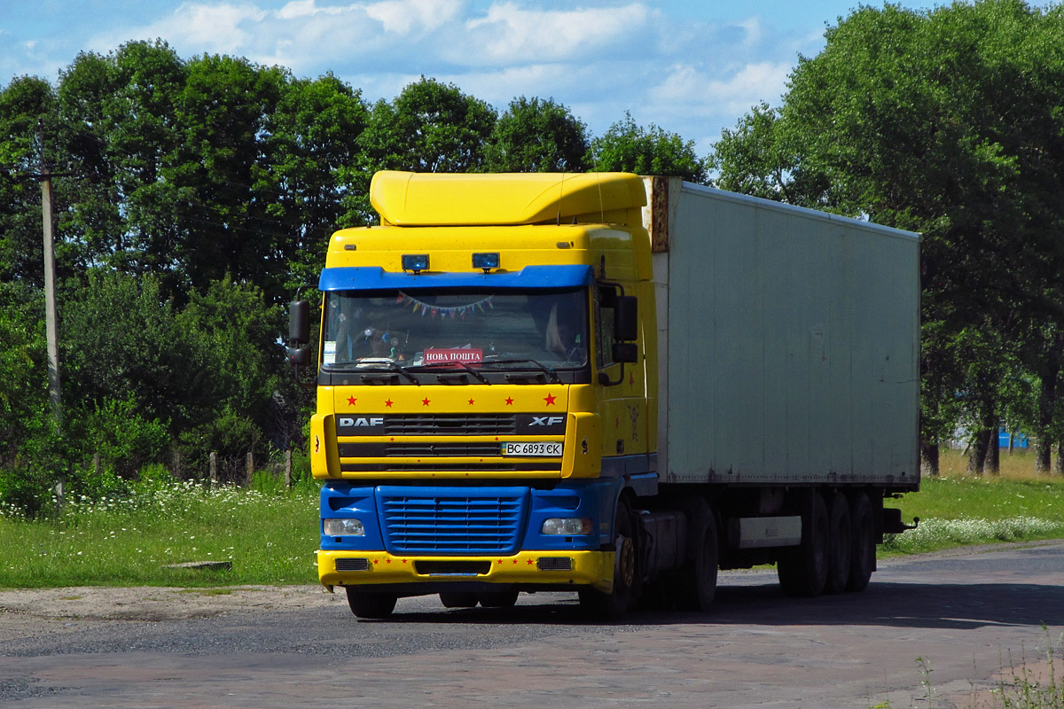 Львовская область, № ВС 6893 СК — DAF XF95 FT