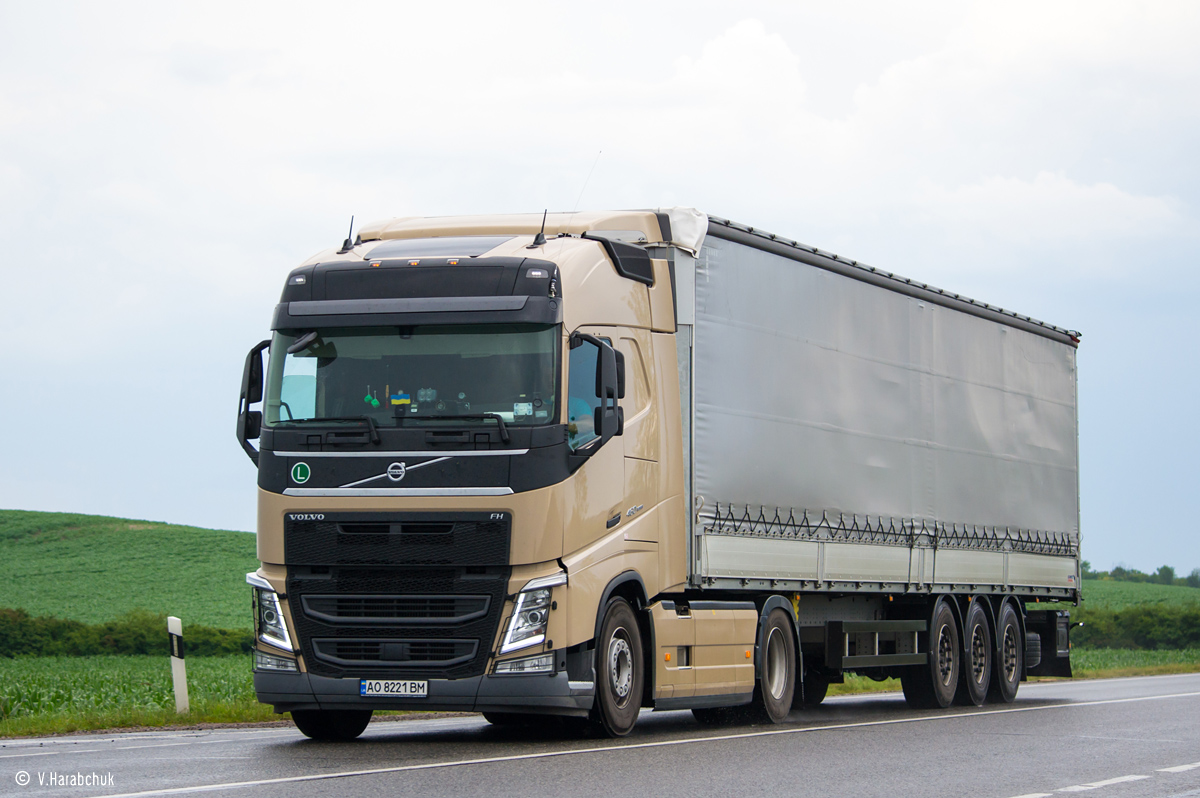 Закарпатская область, № АО 8221 ВМ — Volvo ('2012) FH.460