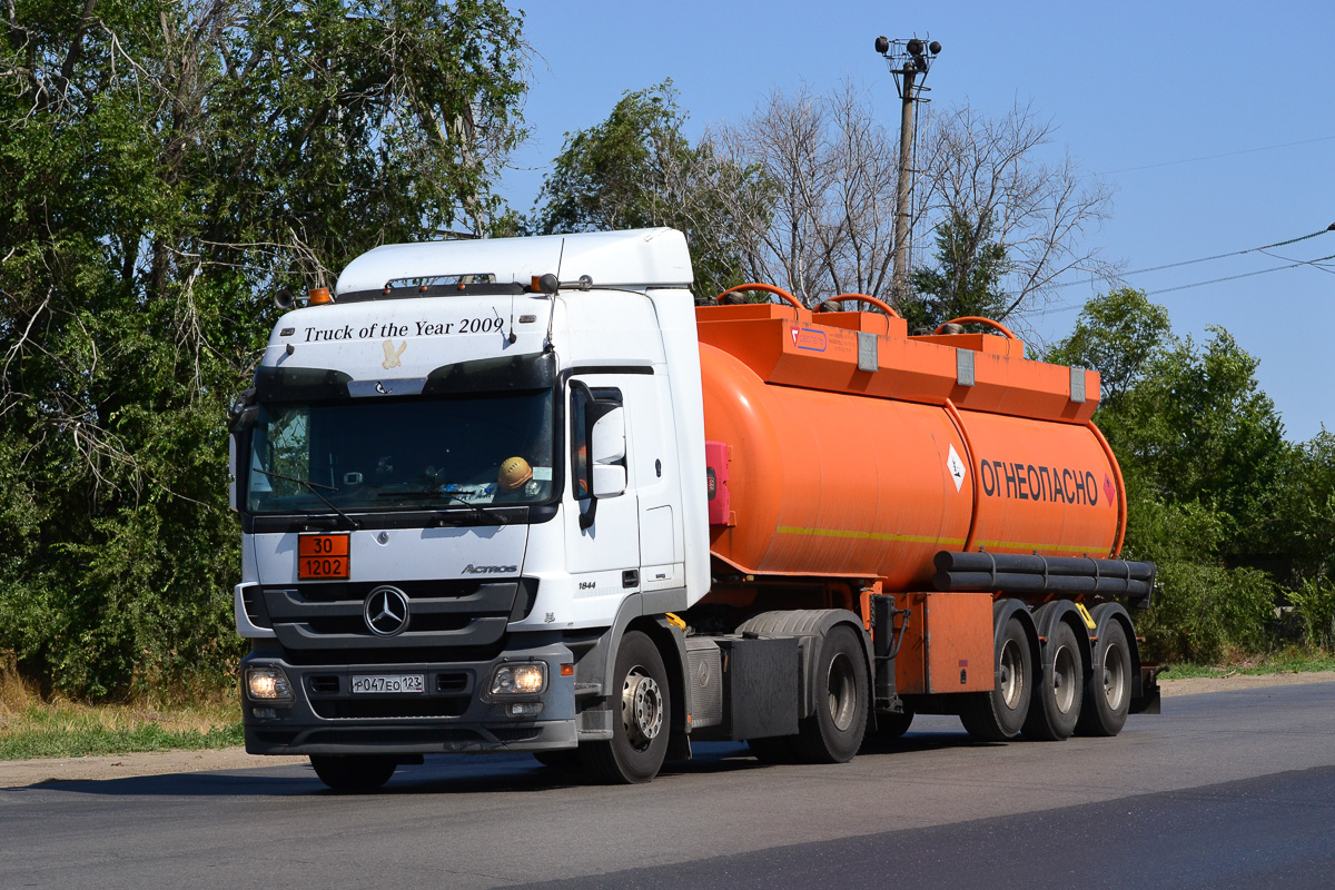 Краснодарский край, № Р 047 ЕО 123 — Mercedes-Benz Actros ('2009) 1844