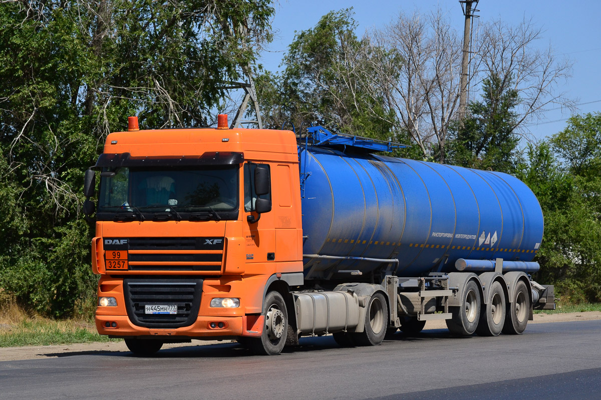 Москва, № Н 445 МН 777 — DAF XF105 FT