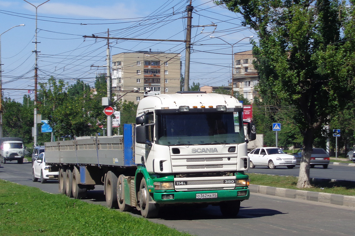 Саратовская область, № О 362 МА 64 — Scania ('1996) P114L