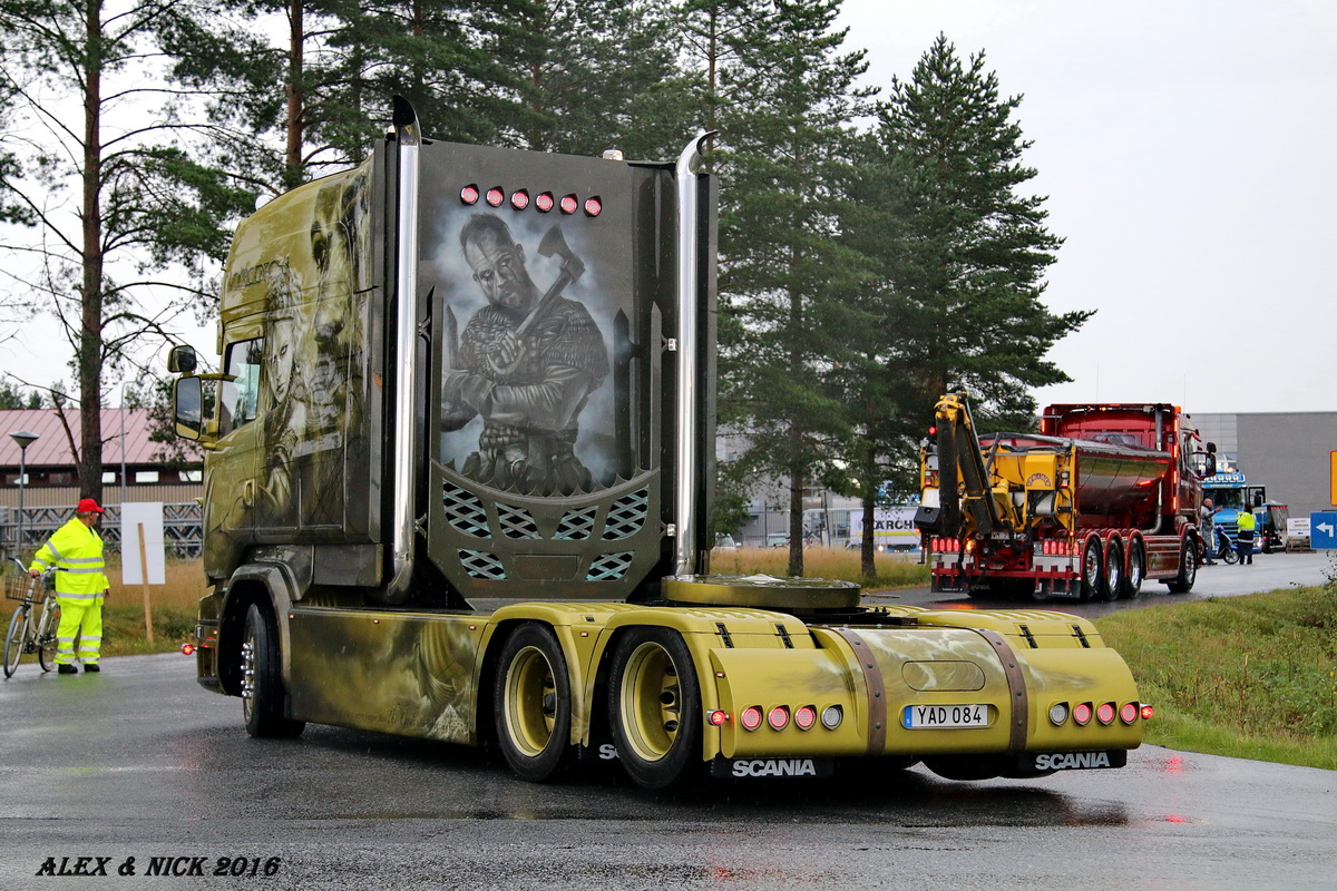 Швеция, № YAD 084 — Scania ('2013) R580