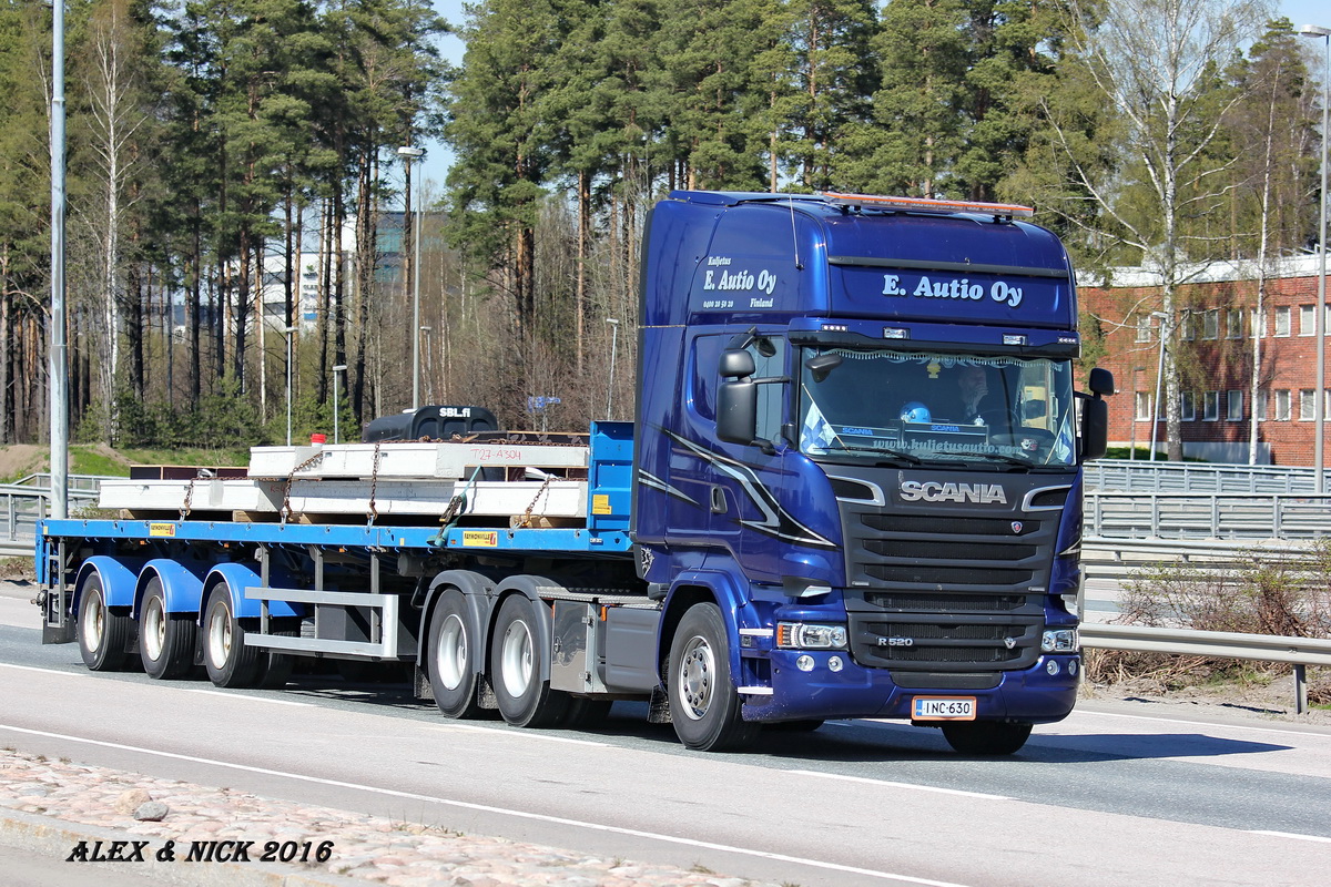 Финляндия, № INC-630 — Scania ('2013) R520