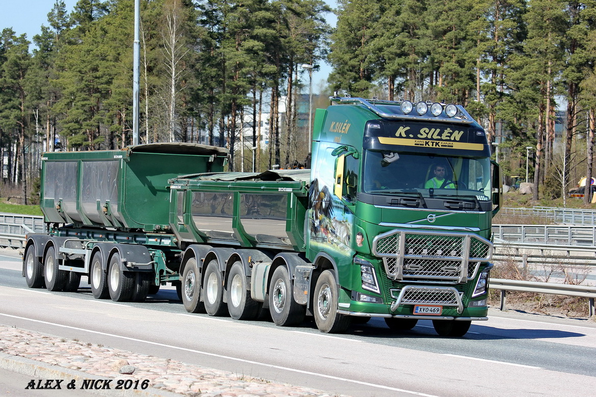 Финляндия, № XVO-469 — Volvo ('2012) FH16.750