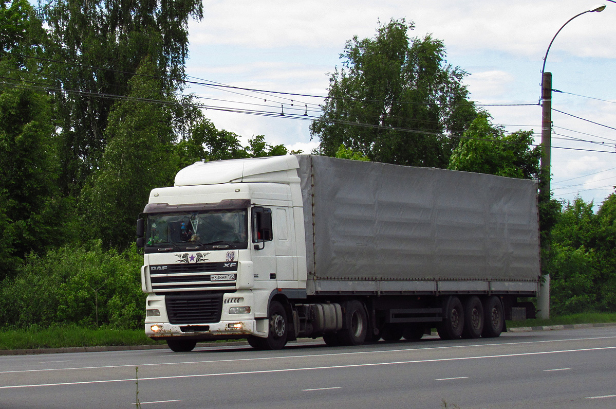 Московская область, № М 338 МЕ 150 — DAF XF95 FT