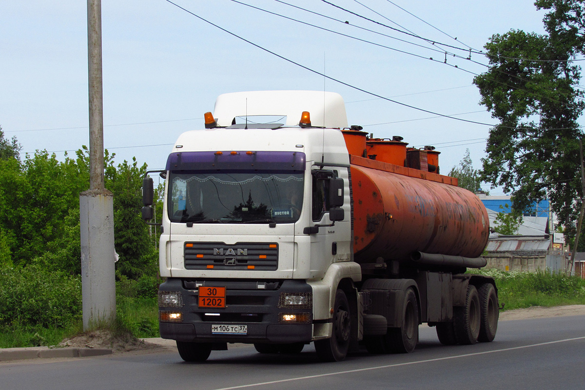 Ивановская область, № М 106 ТС 37 — MAN TGA 18.410