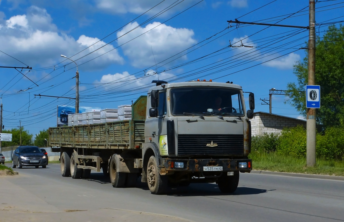 Калужская область, № Н 535 ТМ 40 — МАЗ-54329