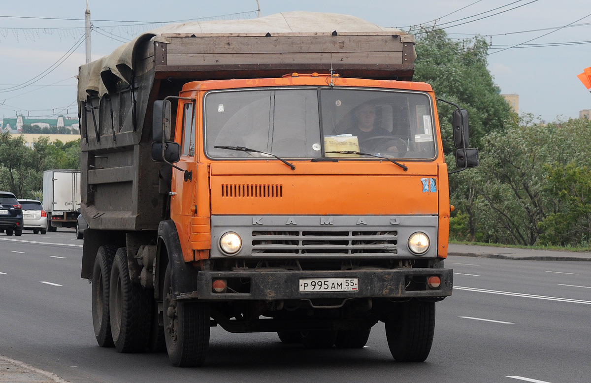 Омская область, № Р 995 АМ 55 — КамАЗ-55111 [551110]