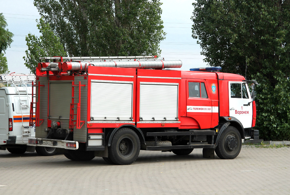 Воронежская область, № Н 634 СХ 36 — КамАЗ-43253-A3