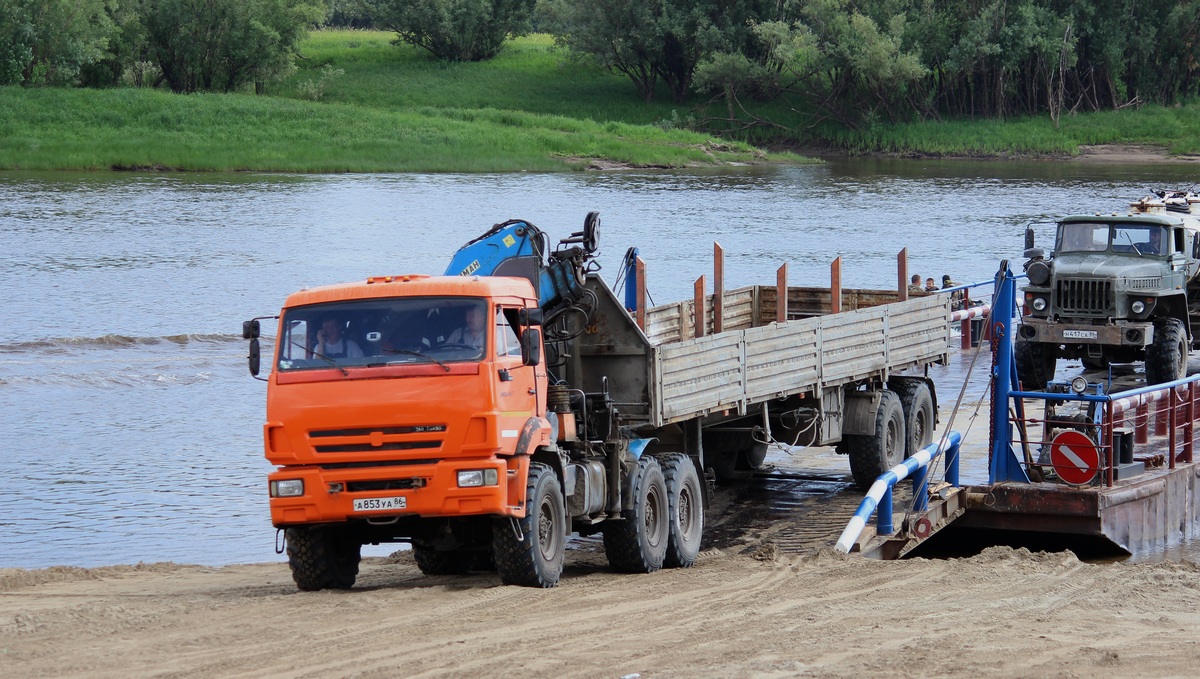 Ханты-Мансийский автоном.округ, № А 853 УА 86 — КамАЗ-44108-24 [441083]