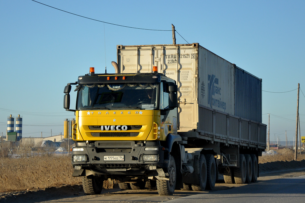 Саха (Якутия), № К 111 КЕ 14 — IVECO Trakker ('2007)