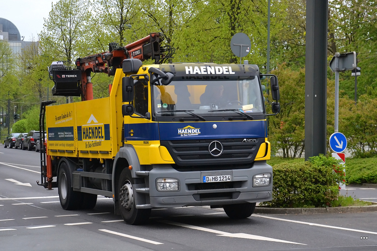 Германия, № D-HB 1214 — Mercedes-Benz Axor (общ.м)