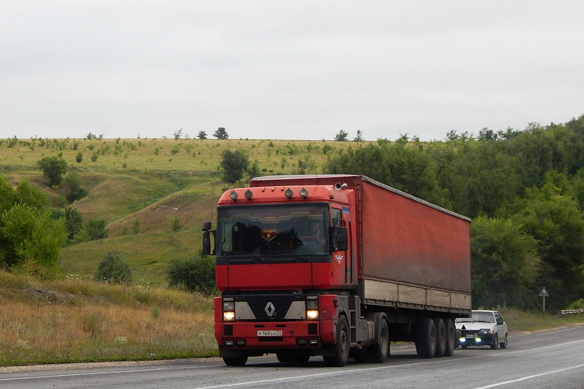 Белгородская область, № Р 168 ЕН 31 — Renault Magnum AE ('1990)